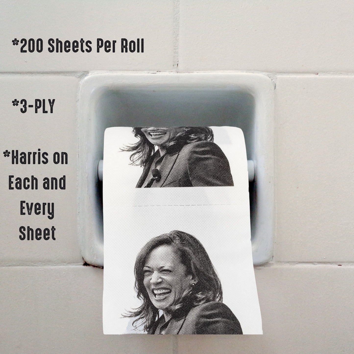 Kamala Harris Toilet Paper Rolls | 2-Pack - LiberTee Shirts