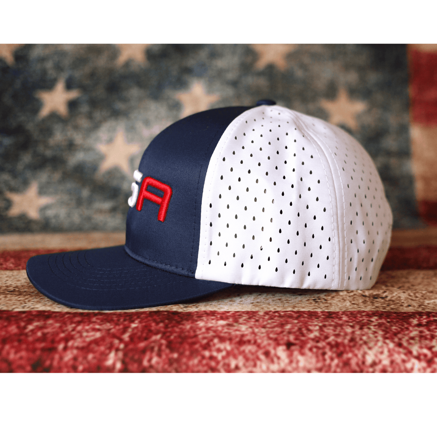 Team USA Athletic Trucker Style Adjustable Hat