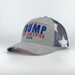 Trump 2024 Save America American Flag Mesh Trucker Hat - 2 Hats