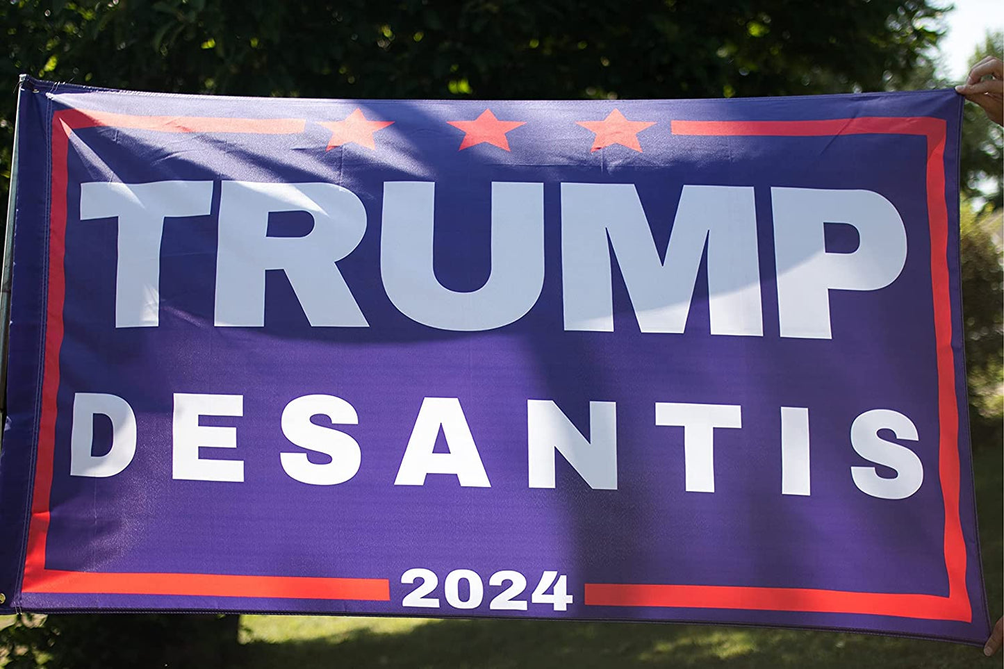 Trump DeSantis '24 3x5 Wall Flag