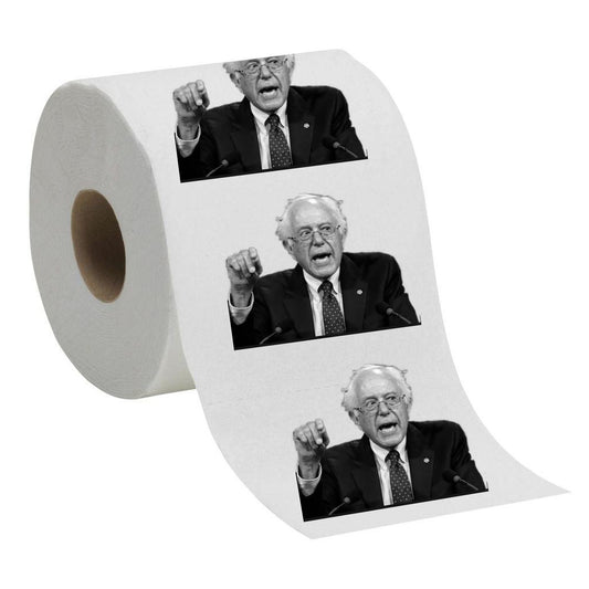Bernie Sanders Toilet Paper, 5 Rolls funny Bernie TP Gift