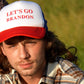 Let’s Go Brandon USA Hat with Mullet Wig