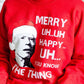 MERRY Uh Uh Ugly Christmas Sweater