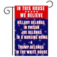 Biden for Nursing Home Funny Garden Flag