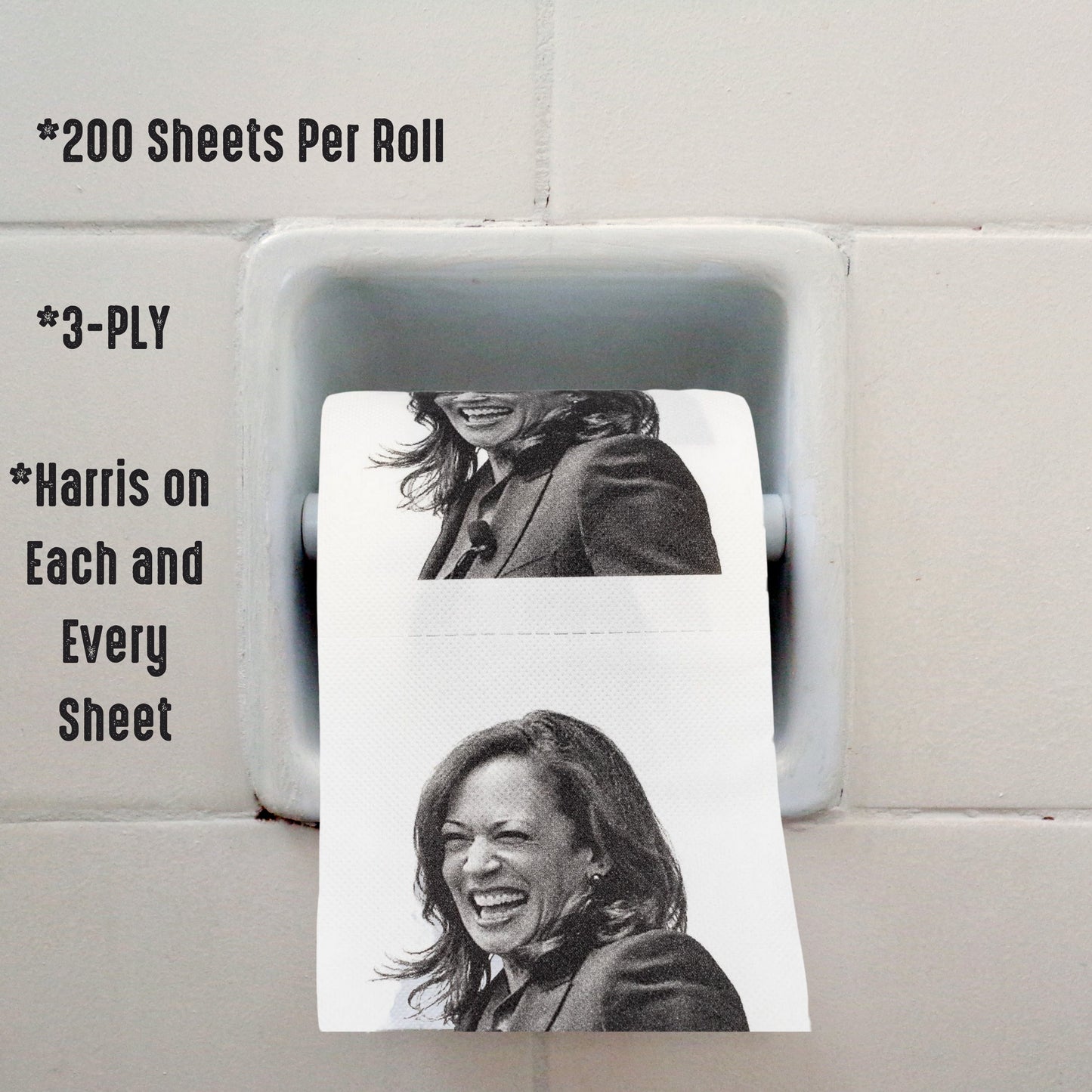 Kamala Harris Toilet Paper Rolls | 10-Pack
