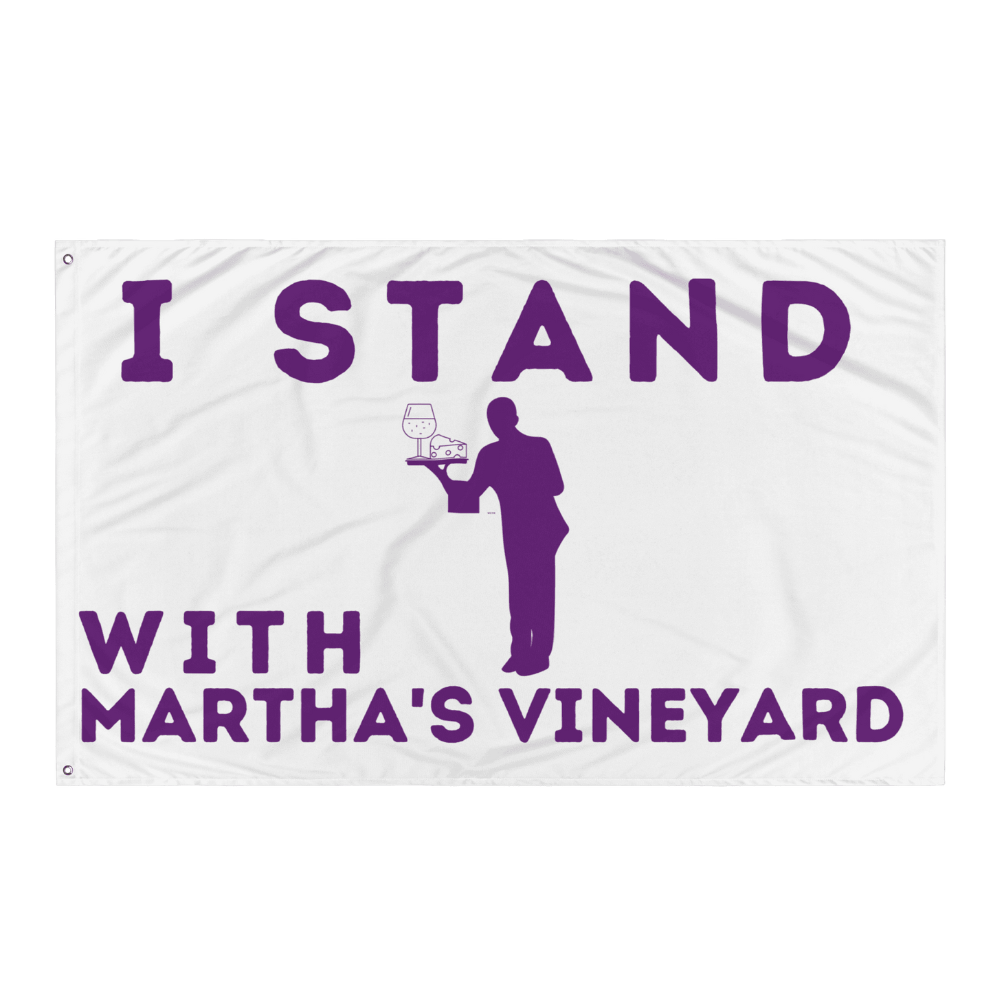 I Stand With Martha's Vineyard Flag - 2 Pieces