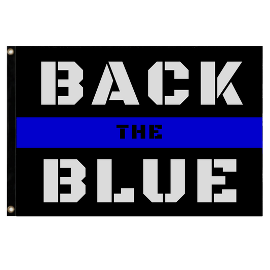 Back the Blue Police Flag