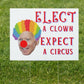 Biden is a Clown Yard Sign | Anti Joe Biden Lawn Decoration | Pro Trump 18"x12" Double-Sided Sign with Stake Made in USA - 2 Pieces