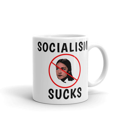 Socialism Sucks Cortez Mug