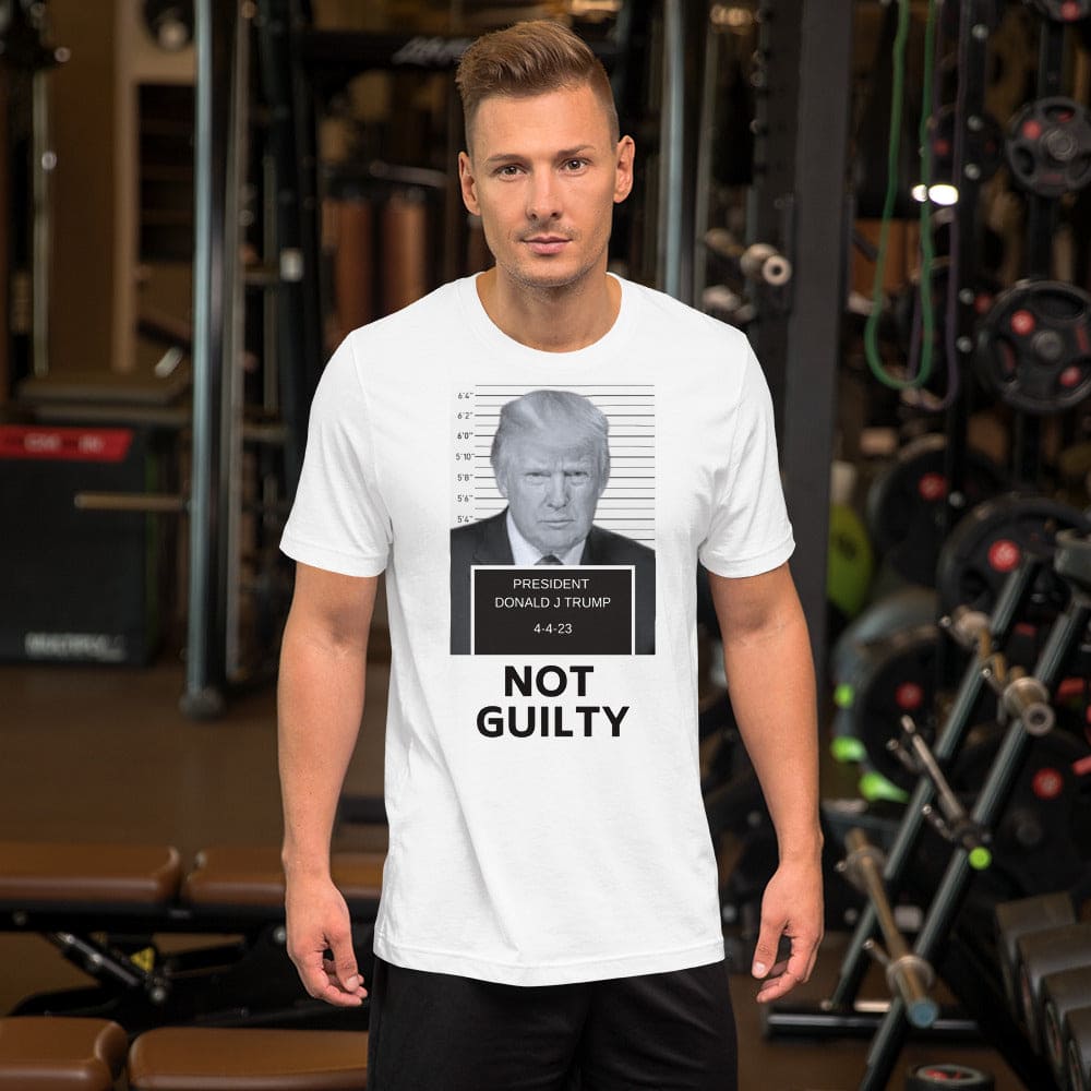 Trump Mugshot Not Guilty T-Shirt