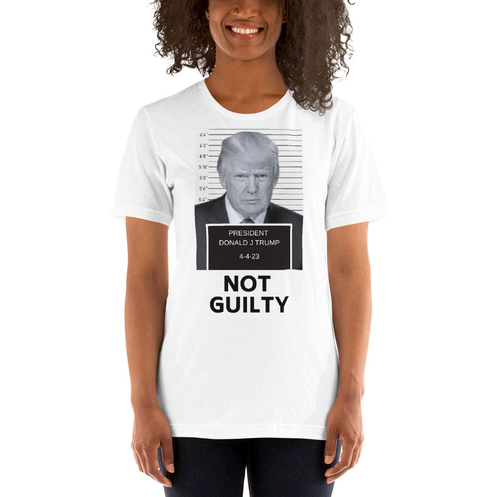 Trump Mugshot Not Guilty T-Shirt